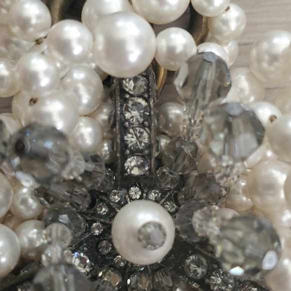 Lanvin mixed tone necklace with flower - Picture 11 of 11